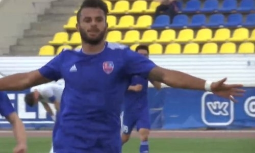 Видео гола Эсеолы матча Премьер-Лиги «Акжайык» — «Жетысу»