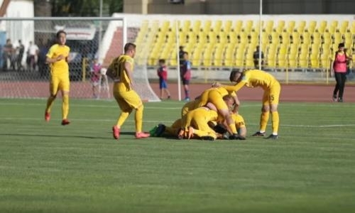 Видеосюжет о матче Кубка Казахстана «Ордабасы» — «Кайрат» 1:1, доп. вр 1:1, пенальти 3:4