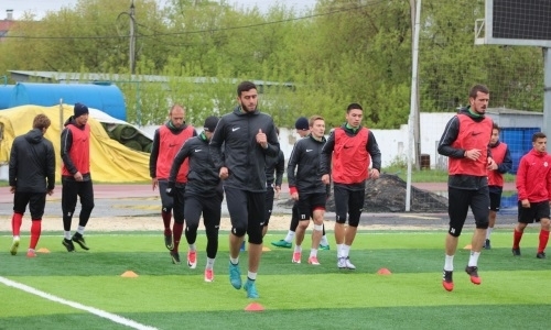 Фоторепортаж с тренировки «Кызыл-Жара СК»