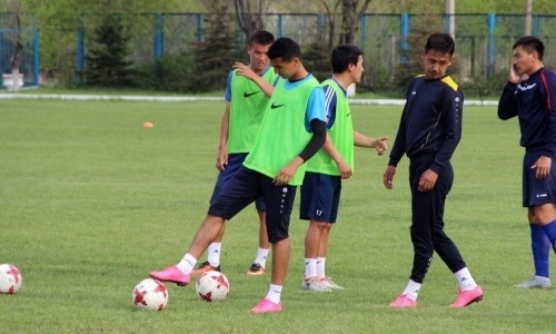 Фоторепортаж с предыгровой тренировки «Кырана»