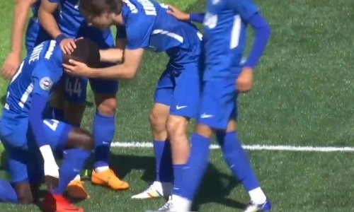 Видео гола Диакате матча Премьер-Лиги «Кызыл-Жар СК» — «Ордабасы»