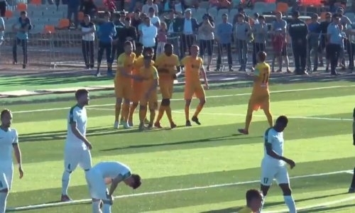 Видео гола Анене матча Премьер-Лиги «Атырау» — «Кайрат»