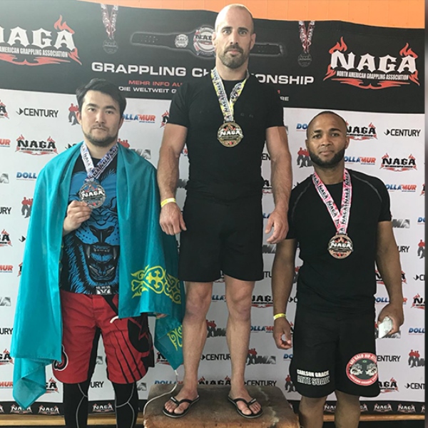 Казахстанцы стали обладателями поясов чемпионов Германии по джиу-джитсу