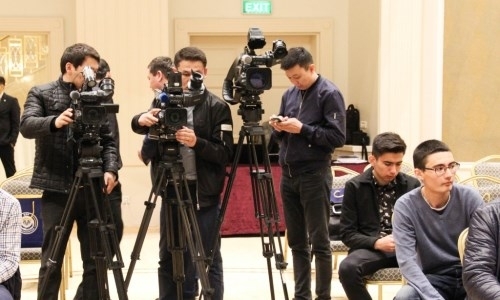 Фоторепортаж с презентации нового главного тренера Национальной женской сборной Казахстана