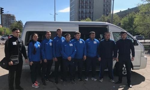 Караван с участием известных спортсменов стартовал по Карагандинской области