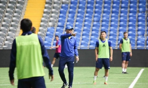 Прошла первая тренировка молодежной сборной Казахстана U-21 