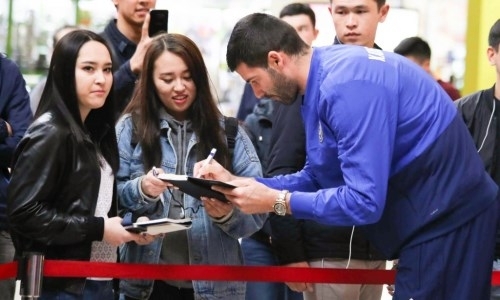 Эрич и Сейдахмет провели встречу с болельщиками в Астане