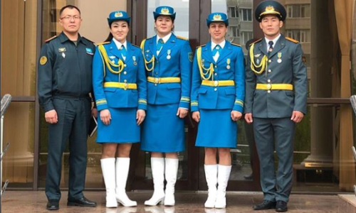 В Астане прошла торжественная церемония чествования армейских спортсменов