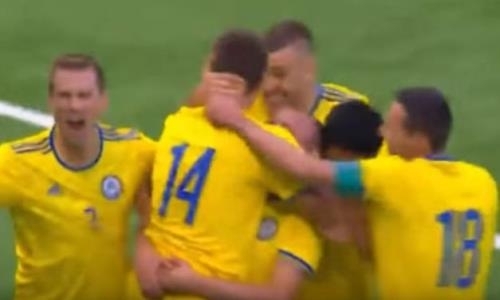 Видео голов товарищеского матча Казахстан — Азербайджан