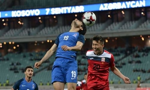 «Я бы не сказал, что Казахстан сильнее нас». Нападающий сборной Азербайджана — о поражении в Астане