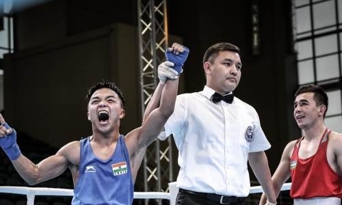 20-летний индус сенсационно победил узбекского олимпийского чемпиона в Астане