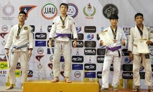 Казахстанец выиграл международный турнир по джиу-джитсу в Таиланде