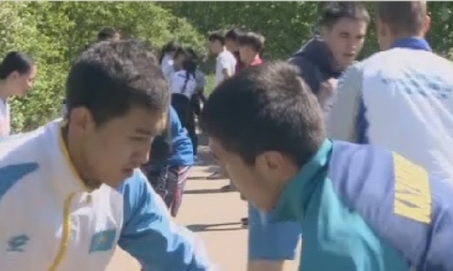 Сборная РК по киокушинкай-кан каратэ готовится к домашнему чемпионату Азии