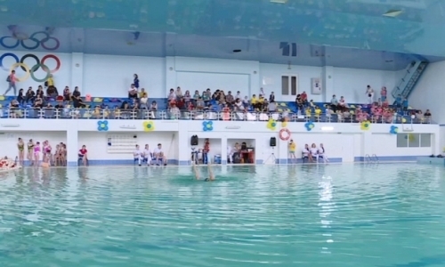 Республиканский чемпионат по синхронному плаванию проходит в Темиртау