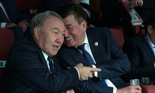 Как Нурсултан Назарбаев посетил матч открытия ЧМ-2018