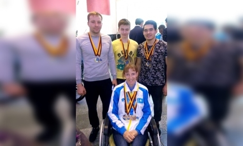 Карагандинские паралимпийцы завоевали 17 медалей на этапе Кубка мира