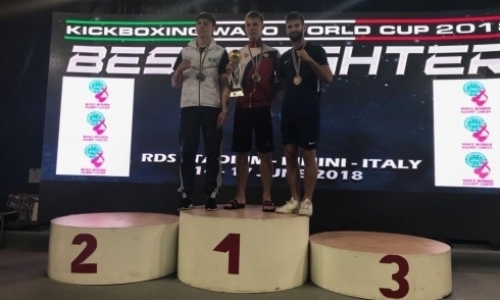 Карагандинцы завоевали золотую и серебряную медали на Кубке мира по кикбоксингу