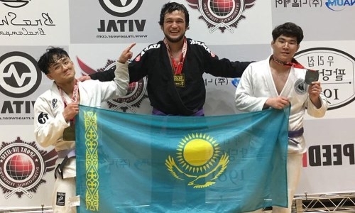 Казахстанский джитсер выиграл сразу три «золота» на открытом чемпионате Азии в Южной Корее