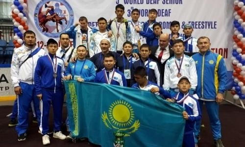 Девять медалей привезли жамбылские параспортсмены с чемпионата мира