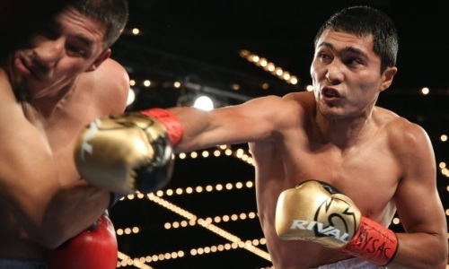 Казахстанский нокаутер «удосрочил» мексиканца и одержал седьмую победу в профи