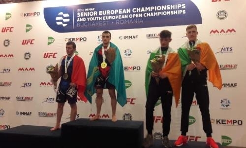 Боец ММА из Германии поднял флаг Казахстана на чемпионате Европы