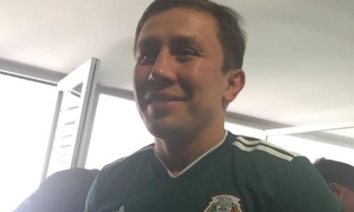 Головкин отпраздновал победу сборной Мексики на чемпионате мира в России