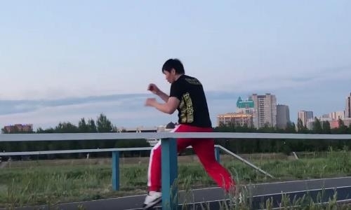 Видео тренировки казахстанских нокаутеров перед боями в Астане