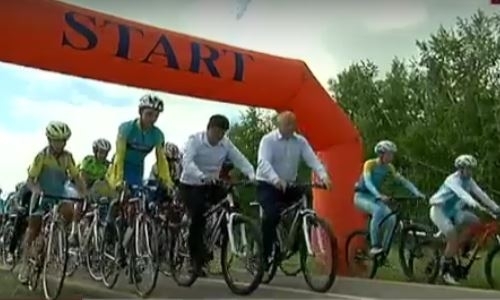 В Астане состоялся велозаезд в честь празднования 20-летия столицы