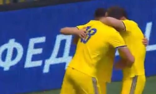 Видео гола Мужикова товарищеского матча Казахстан — Азербайджан