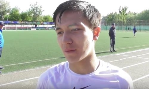 Санжар Айтым: «Во втором тайме прибавили в движении и контроле мяча»