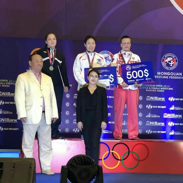 Казахстанка завоевала «золото» международного турнира «Mongolia Open»