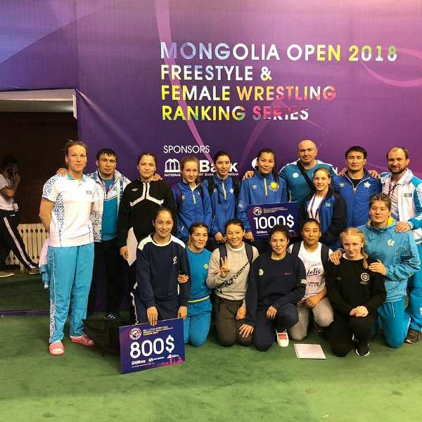 Казахстанка завоевала «золото» международного турнира «Mongolia Open»
