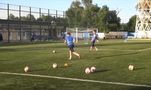 Видео совместной тренировки «Жетысу Б» и «Жетысу М»