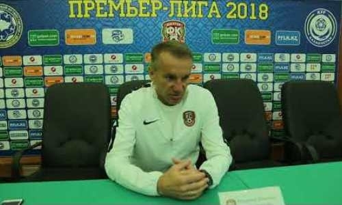 Владимир Журавель: «После паузы впервые вышли на наше поле»