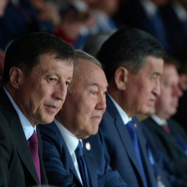 Как Нурсултан Назарбаев посетил матч открытия ЧМ-2018