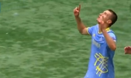 Видео второго гола Муртазаева матча Премьер-Лиги «Астана» — «Иртыш»