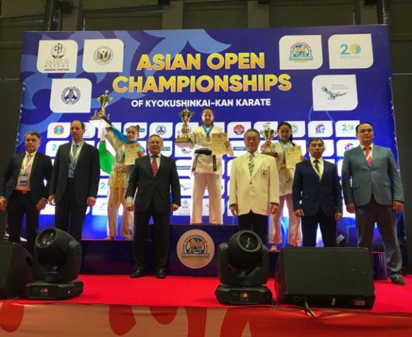 Акмолинские каратистки стали чемпионками Азии