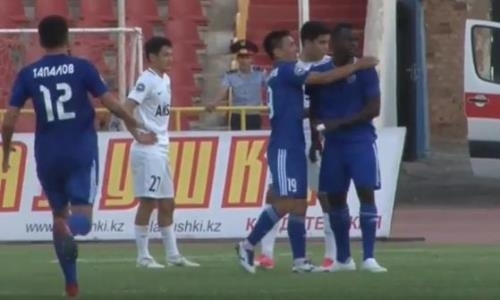 Видео гола Мане матча Премьер-Лиги «Ордабасы» — «Акжайык»