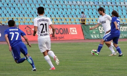 Фоторепортаж с матча Премьер-Лиги «Ордабасы» — «Акжайык» 2:1