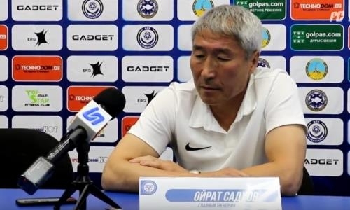 Видео послематчевой пресс-конференции Садуова игры Премьер-Лиги «Иртыш» — «Кайсар» 0:1