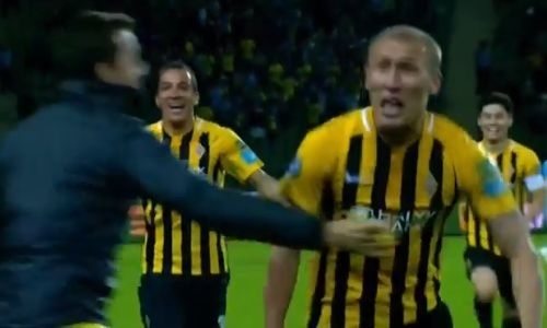 Видео великолепного гола Куата матча Премьер-Лиги «Кайрат» — «Астана»