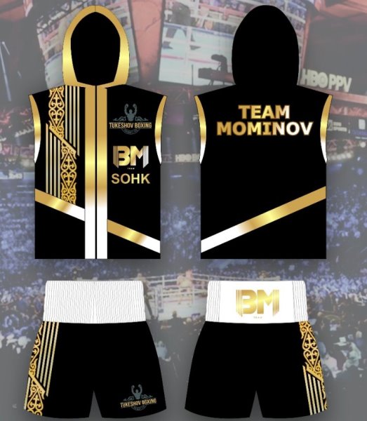 Представлена накидка Моминова на его следующий бой в Астане