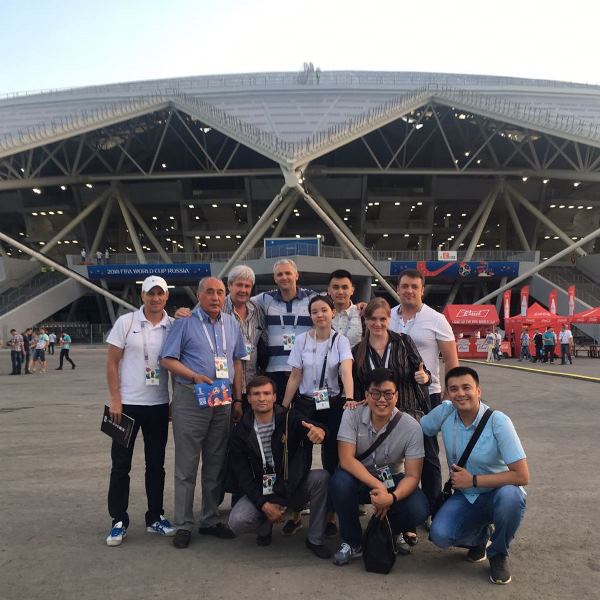 Сотрудники «Кайрата» посетили матчи чемпионата мира-2018 в России