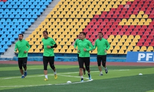 Фоторепортаж с тренировки «Кызыл-Жара СК»