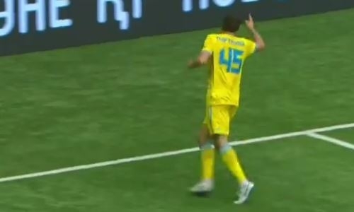 Видео гола Муртазаева матча Премьер-Лиги «Астана» — «Ордабасы»