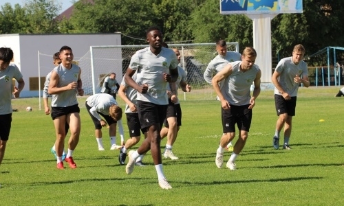 Фоторепортаж с предыгровой тренировки «Тобола»