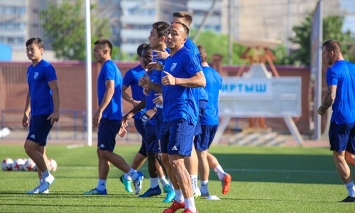 Видео предыгровой тренировки «Жетысу»