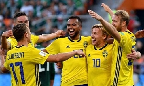 Прямую трансляцию матча плей-офф ЧМ-2018 Швеция — Швейцария покажут «Qazsport» и «Qazaqstan»