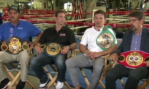 Полное видео пресс-конференции второго боя Головкин — «Канело»