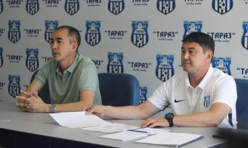 Задачу удержать воспитанников жамбылского футбола поставили в «Таразе»
